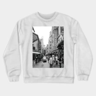 the market of Korean Busan Street, South Korea picture Crewneck Sweatshirt